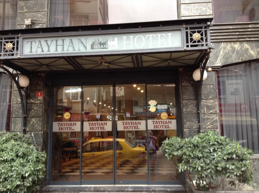 Tayhan Hotel Стамбул Экстерьер фото