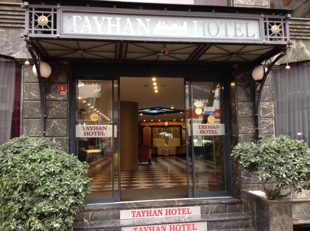 Tayhan Hotel Стамбул Экстерьер фото